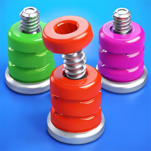 Nuts & Bolts Sort: Color Puzzle Logo
