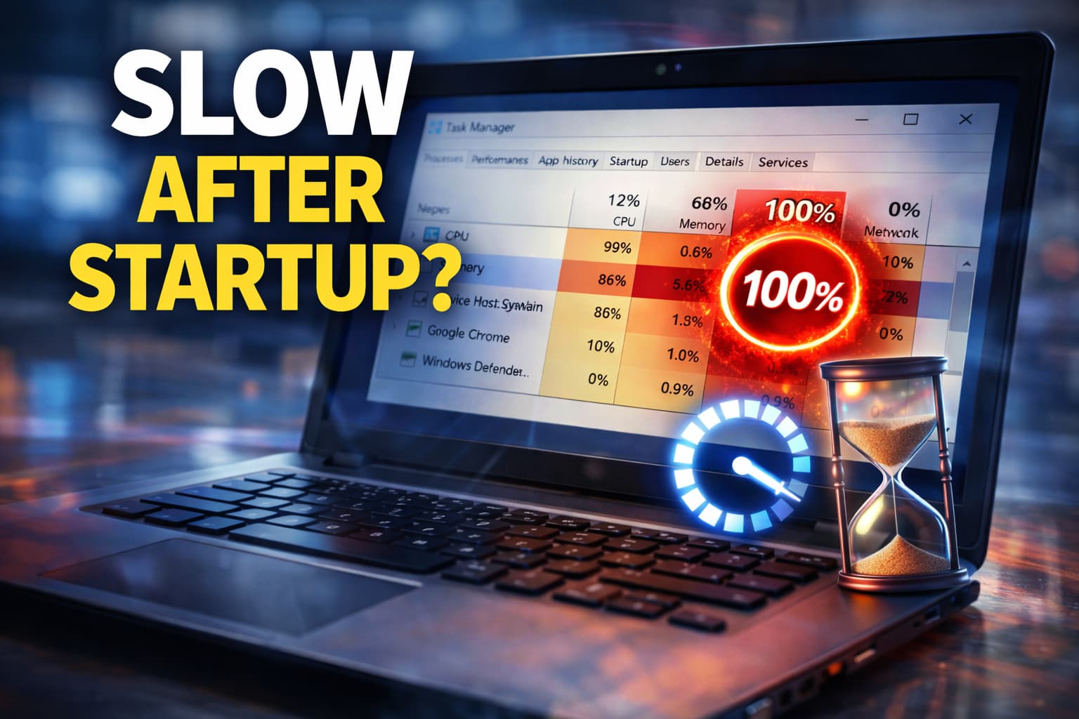 Windows Laptop Slow After Startup Real Reasons and Fixes That Actually Work